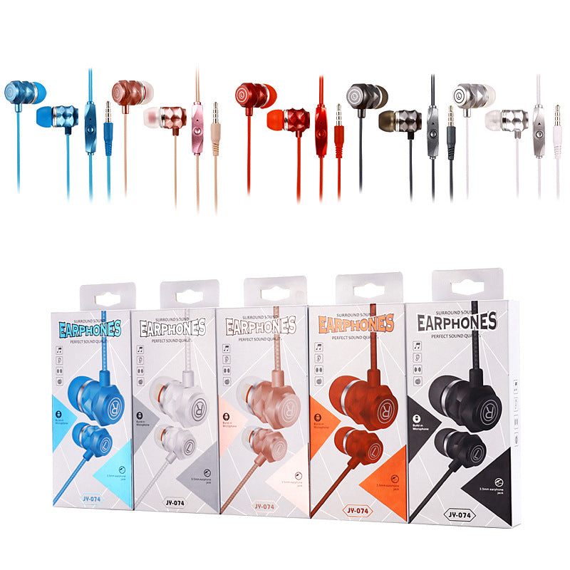 In-Ear Headphones for Clear Sound and Comfortable Fit