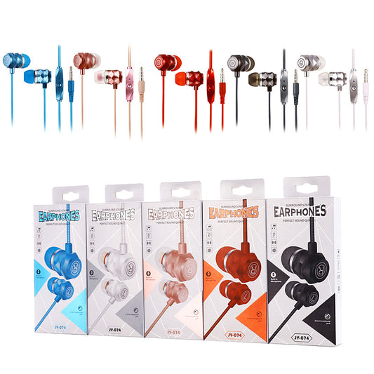 In-Ear Headphones for Clear Sound and Comfortable Fit