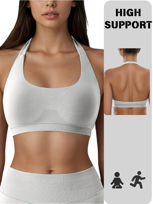 Moisture-Wicking Sports Bra for Running and Training