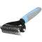 “2-in-1 Pet Grooming Brush for Stress-Free Shedding Control”